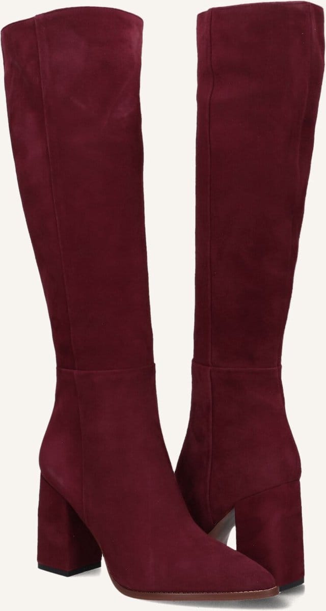 Notre-V 46994 Laarzen - Suède - Dames - Rood - Maat 41