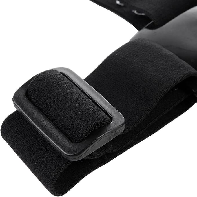 Hoofdmontage bandriem verstelbaar voor Gopro Hero 12 11 10 9 8 7 6 DJI OSMO black