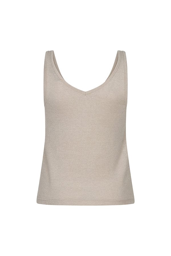 Lofty Manner Top Top Nicki Re16 Off White Dames Maat - XS
