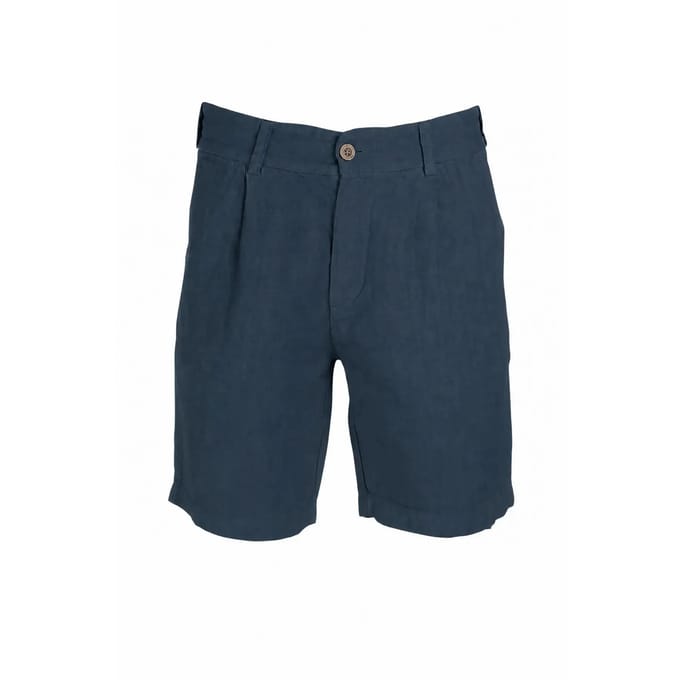 Linnen bermuda Haris Cotton