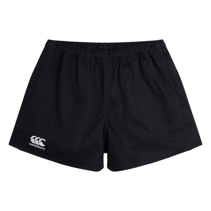 Canterbury Heren Professioneel Katoenen Korte Broek (Zwart)
