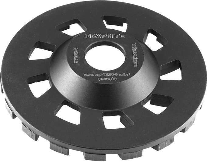 Graphite C Serie - Diamantslijpschijf - 115mm - Segment C - Hittebestendig