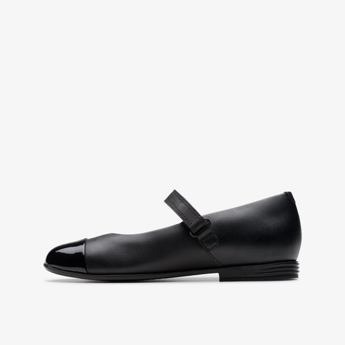 Finja Gem O. Black Leather Schoenen
