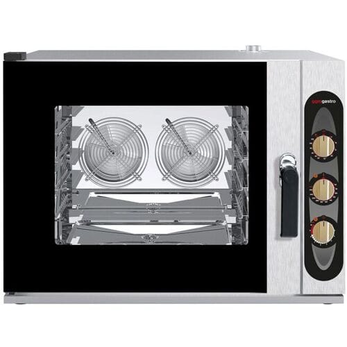 GGM Gastro Elektrisch-Combisteamer - Handmatig - 5x GN 1/1 zilver