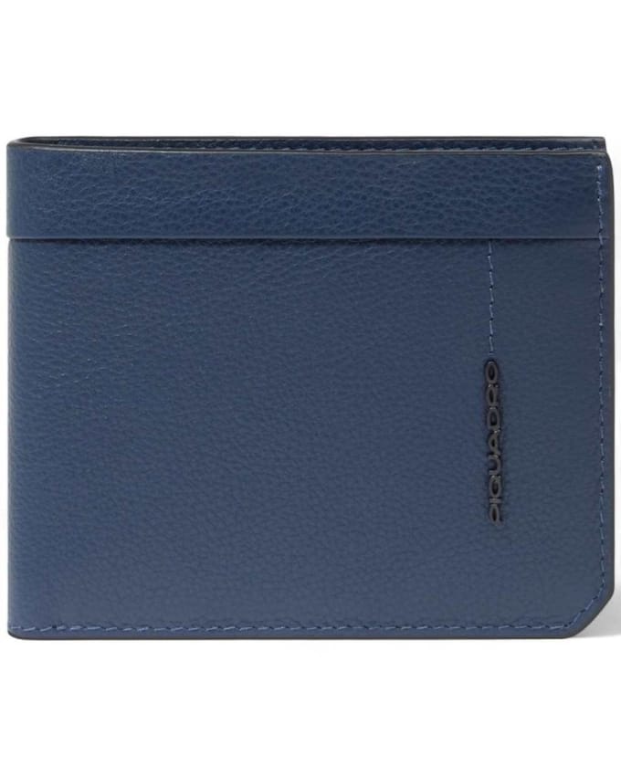 Piquadro Wallet Kiri Man Blauw leer - PU3891W137R-BLU