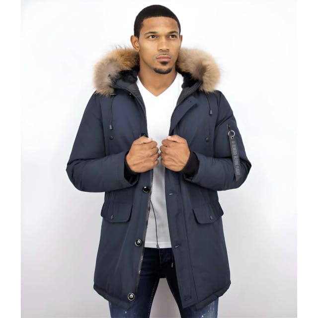 Enos Parka jas met bontkraag