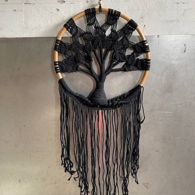 Tree of life black 40cm Dromenvanger