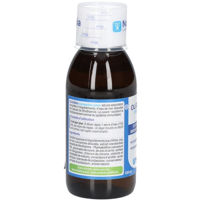 Oligomax Manganese Cuivre 150ml