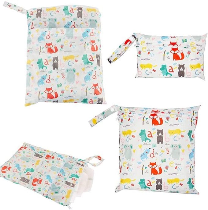 Dailygoody - Waterdichte luiertas - Herbruikbare natte tas - Met
