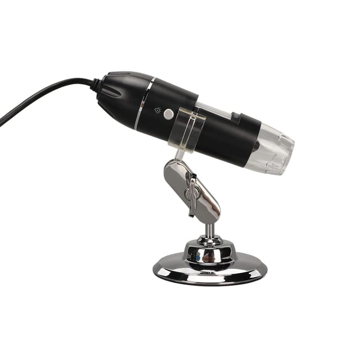 Digitale Microscoop 1600X HD Resolutie 8 LED-lampen USB Type C 2 in 1 Elektronische Digitale Microscoop