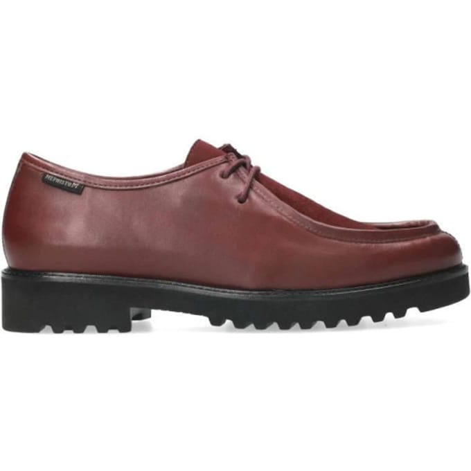 Mephisto Sonie - dames veterschoen - Rood - maat 35.5 (EU) 3 (UK)