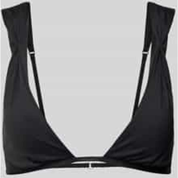 Bikinitop met labelapplicatie