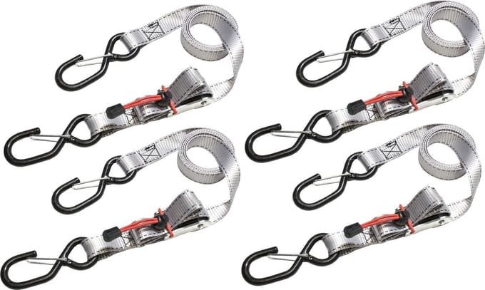 MasterLock 3062EURDAT Set 4 ks upínací popruhy - 180 cm