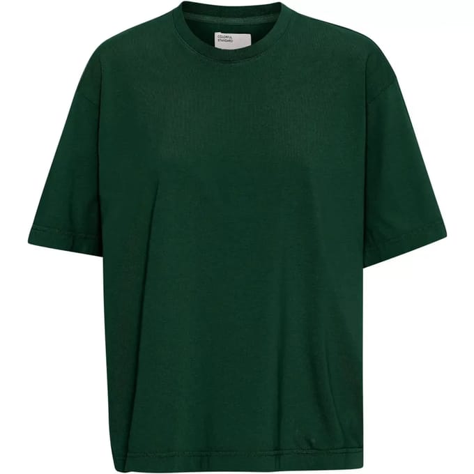 Dames-T-shirt Colorful Standard Organic oversized hunter green