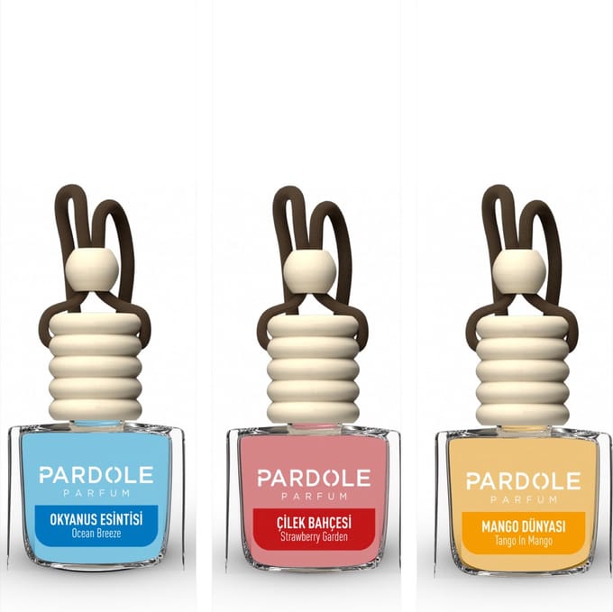 Pardole - Auto parfum - auto luchtverfrisser - pakket 3 stuks 30ML