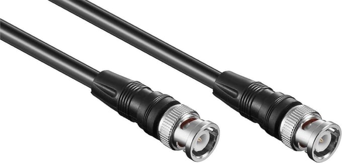 Goobay Aansluitkabel BNC (RG58), afgeschermd, BNC-stekker > BNC-stekker