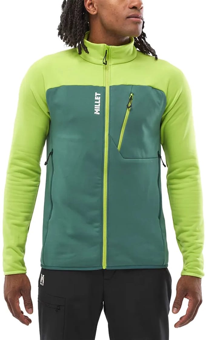 Millet Seneca Fleece Met Volledige Rits Groen XL Man