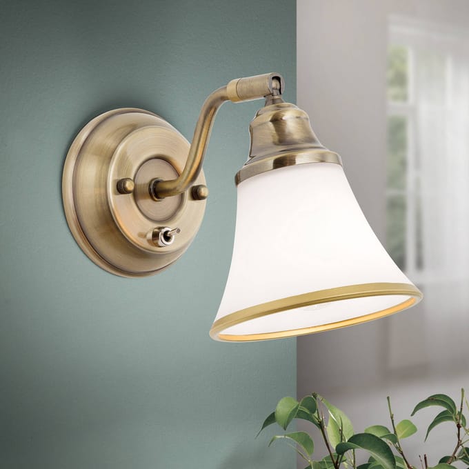 ORION Klassieke wandlamp TILDA met verstelbare kop