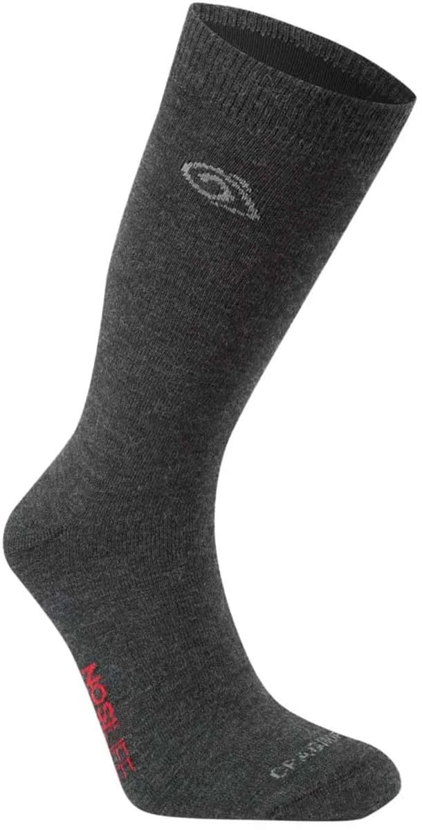 Craghoppers Nosilife Wool Half Lange Sokken Grijs EU 36-38