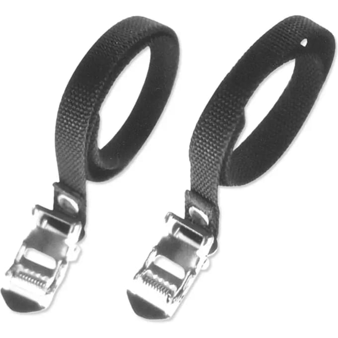 V bike toeclip straps set for bike pedal