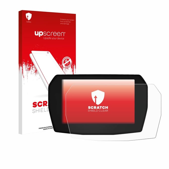 upscreen - Screenprotector voor Ducati Multistrada V2 2025 - Folie Beschermfolie transparant