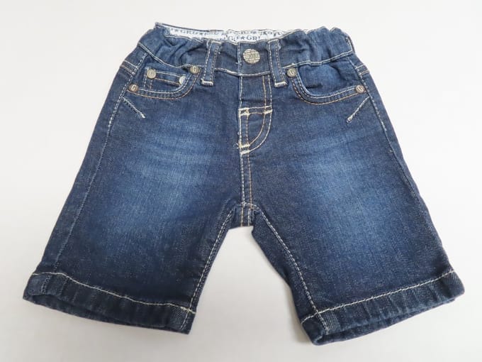 Short - Korte broek - Jeans - Jongens - Effen - maand 68