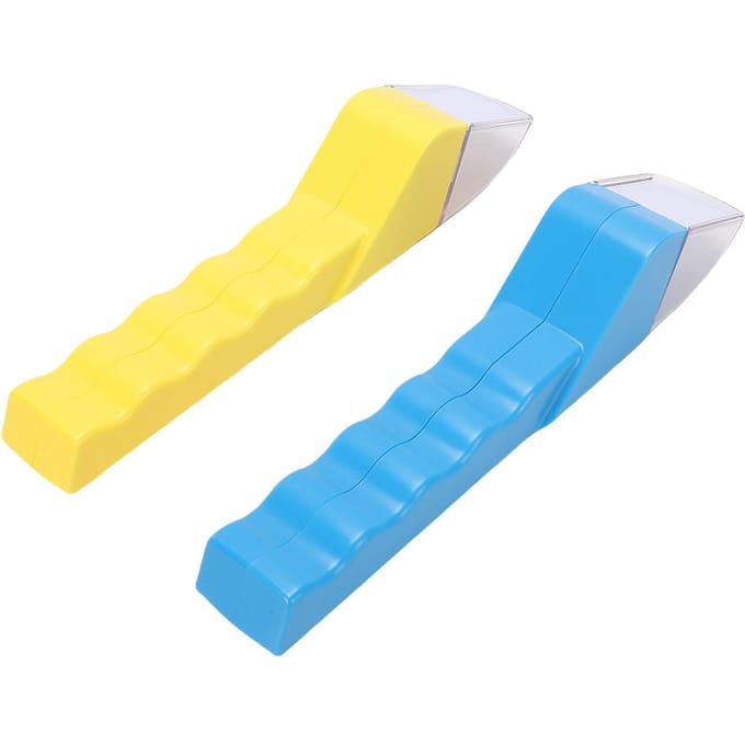 2 STUKS Handmatige Bijenvanger met Doorzichtig Kijkvenster Spinnen Grijper Vangtool Blauw Geel Lichaam Witte Sleutel yellow