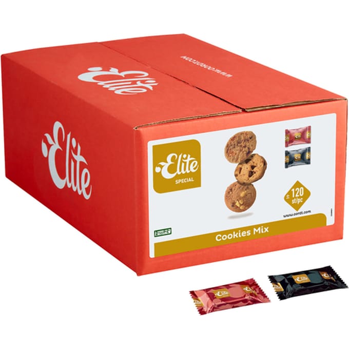 Koekjes Elite cookies mix 120 stuks