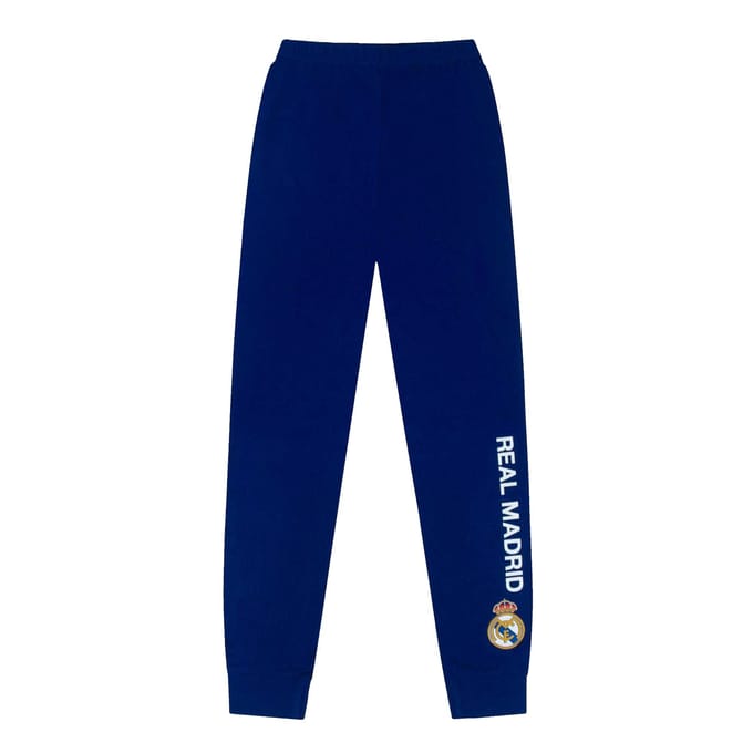 Real Madrid CF Boys Long Pyjama Set 9-10 Years bleu