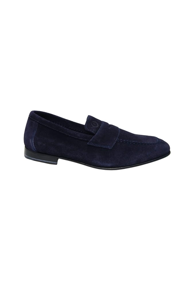 pb10211C9ecam750 Pollini Vrouwen Suede Blue