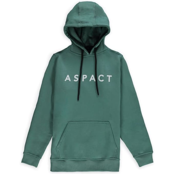 ASPACT Cannes Hoodie Beryl Green Taglia: L | Felpe con cappuccio Outlet | Unisex | Verde