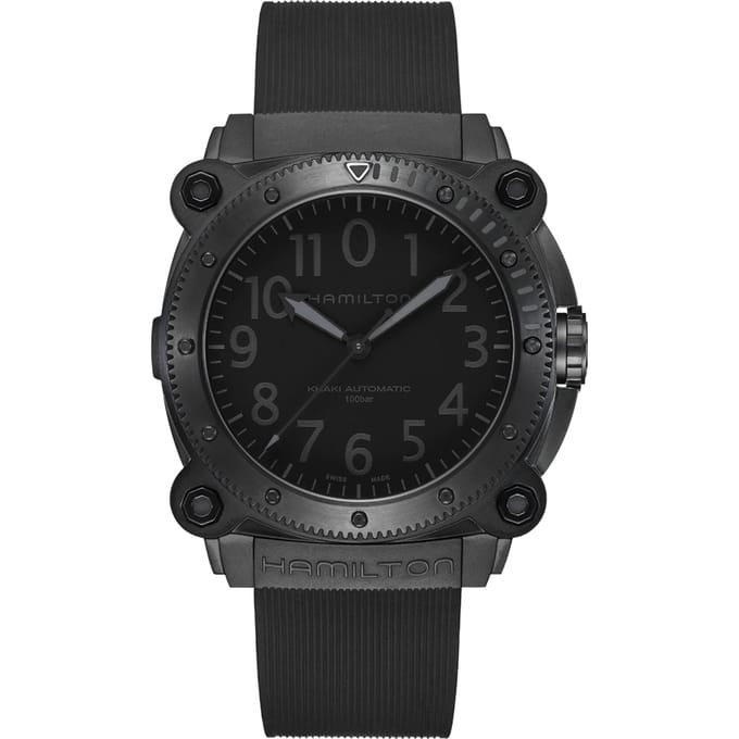 Hamilton Khaki Navy Below Zero Automatic Diver's Titanium H78505330 1000M herenhorloge