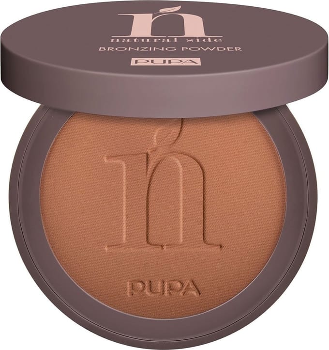 PUPA Bronzer Face Make-Up Natural Side Bronzing Compact Powder 003 Intense Bronze