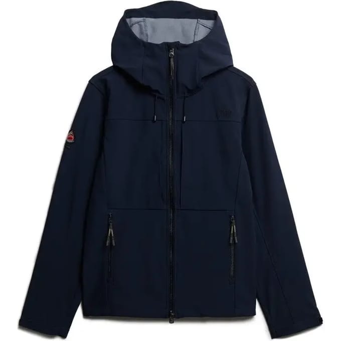 Superdry Hooded Trekker Softshell Jas Heren - Maat M
