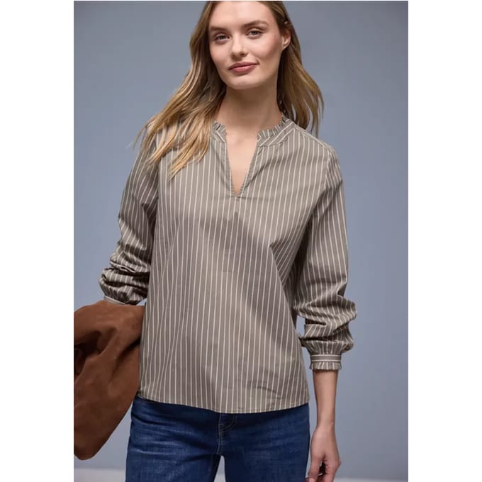 Blouse met ruches