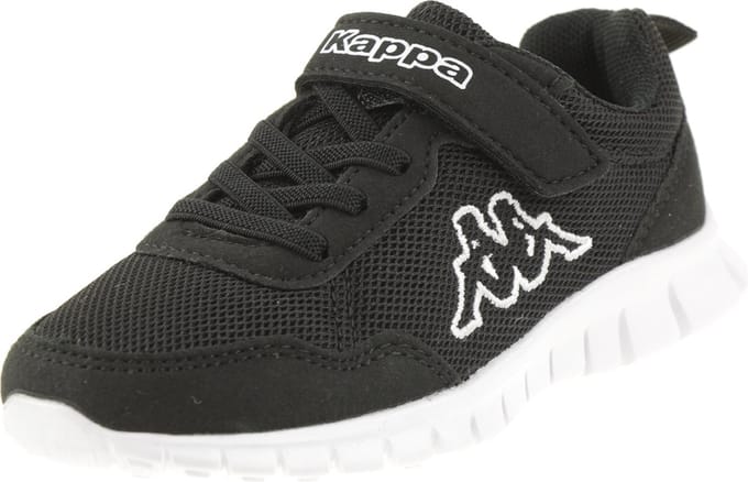 Kappa unisex kindersneakers 260982K 1110 zwart/wit