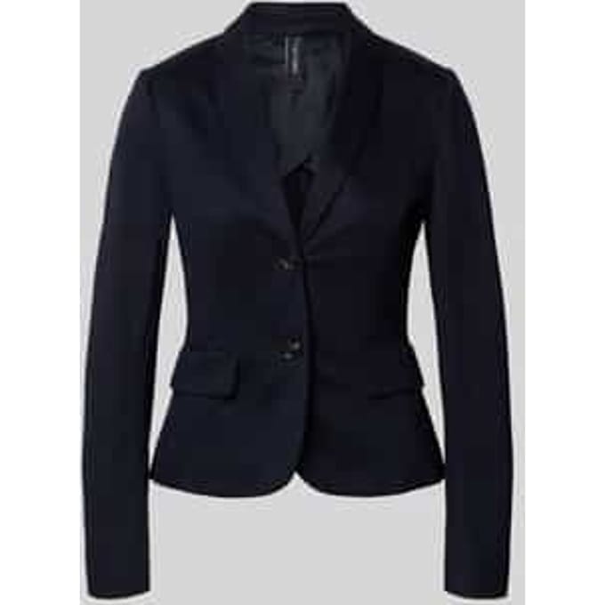 slim fit blazer van viscosemix