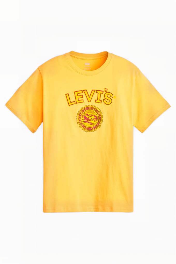 Levi's Ss Relaxed Fit Tee Varsity Logo Patch Au Taglia: M | T-shirt stampate Outlet | Uomo