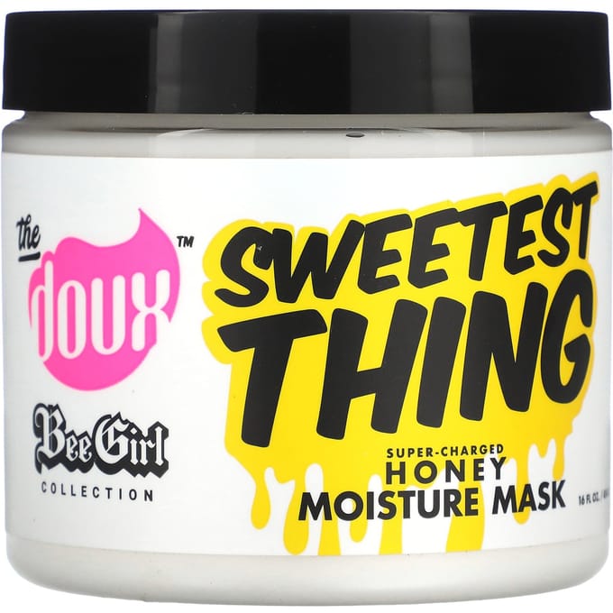 The Doux, Sweetest Thing, Powerful Honey Moisture Mask, 16 fl oz (454 g) yellow
