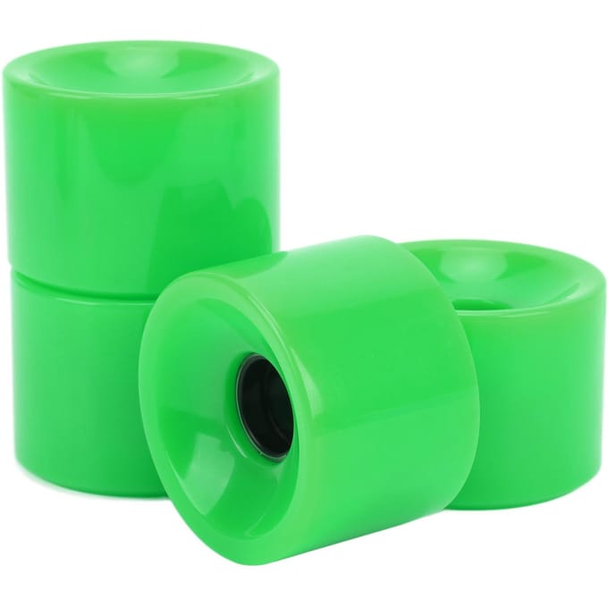 4 Stuks Scooterwielen Gebalanceerd Veilig Rijden Sterke Grip Duurzaam Zonder Scheuren Scooter green