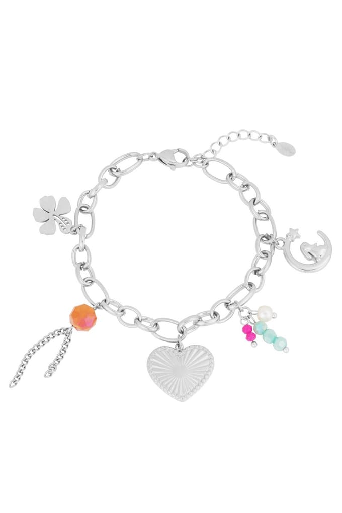 Bedelarmband Loop Dreams - Verkleurt niet - Cadeau - Goudlief