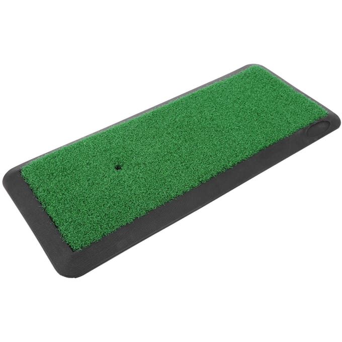 Tapis d'entraînement au swing de golf Aides d'entraînement de golf Tapis d'entraînement Gazon artificiel Coussin en caoutchouc green
