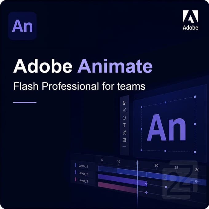 Adobe Animate for Teams EDU 100+ Gebruiker(s)
