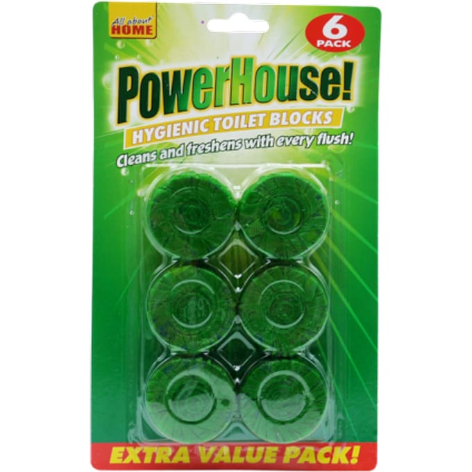 PowerHouse HygiÃ«nische Toiletblokken â 6 stuks