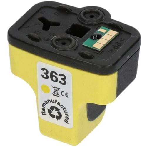 PrintAbout Inktcartridge 363 (C8773EE) Geel geschikt voor HP