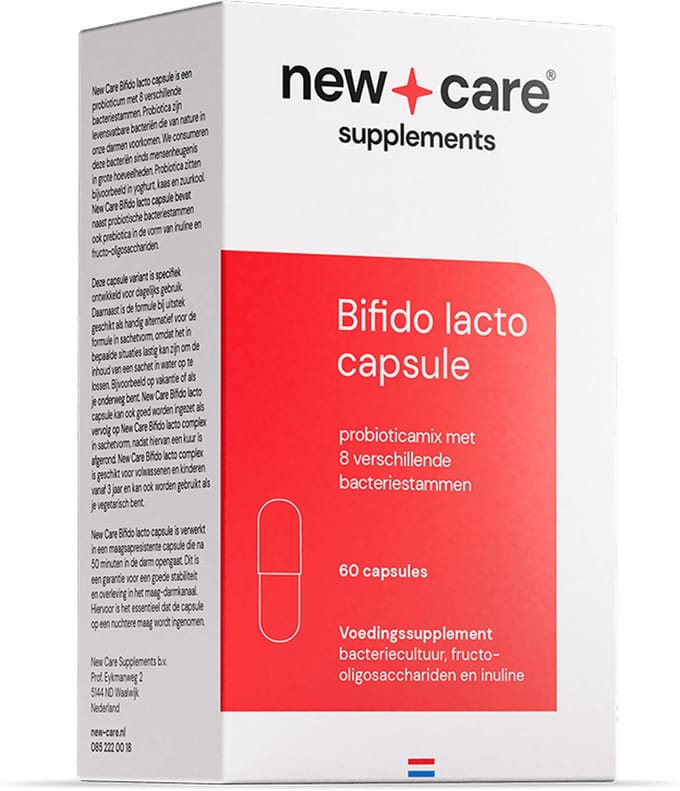 New Care Bifido lacto capsule - biotica - 60 capsules - vegetarisch