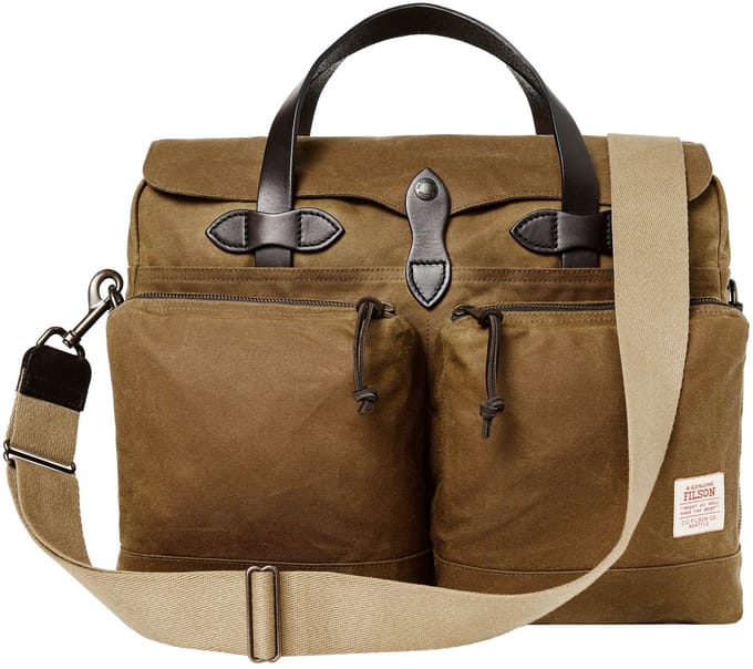 Filson 24 Hour Tin - Aktetas 16 43 cm (dark tan)