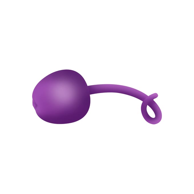 Liefdesbal van siliconen in appel-design, 4 cm