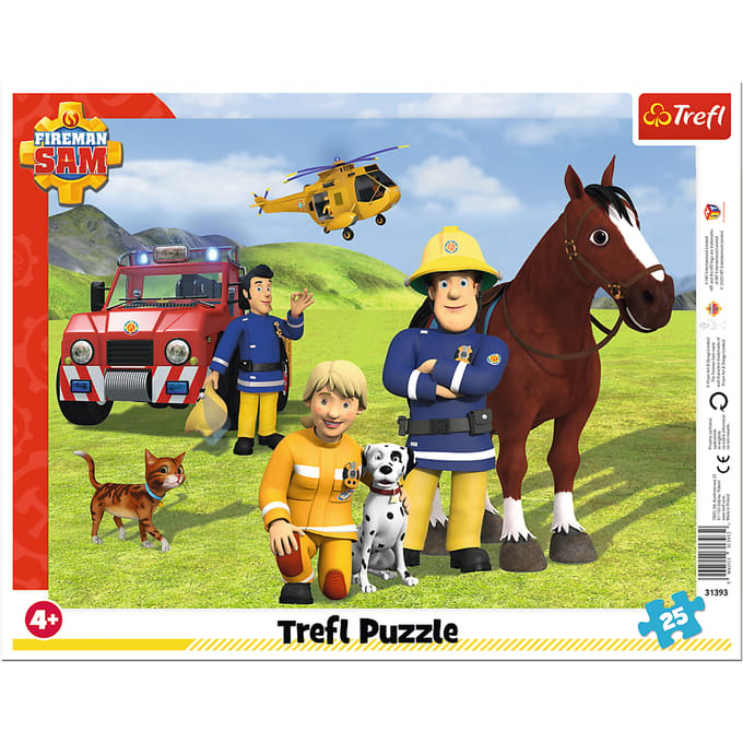 Fireman Sam framepuzzel