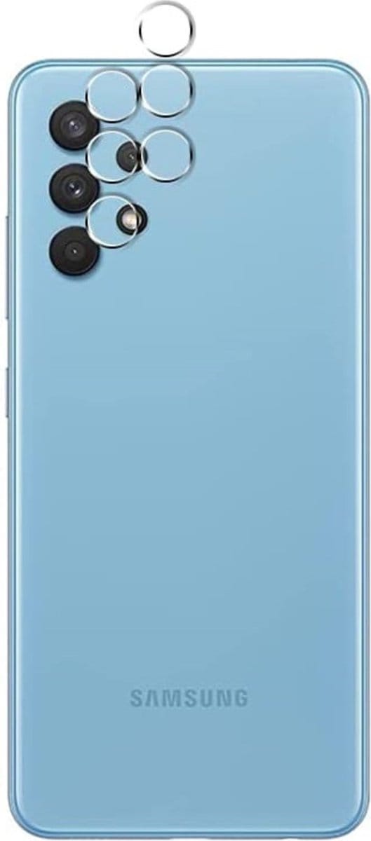 Camera Protector voor Samsung Galaxy A32 5G - 2 stuks van glas Transparante glazen